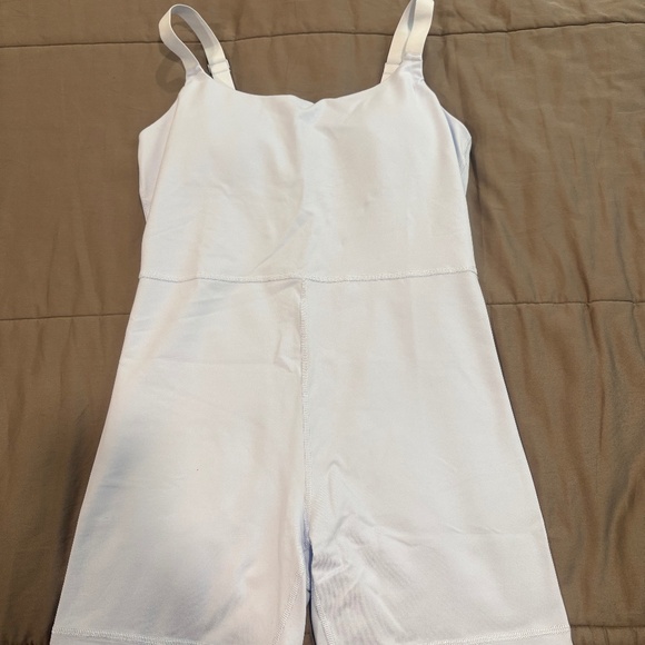women's offline by aerie light blue romper medium - Picture 1 of 1